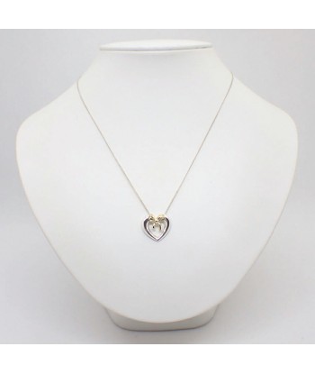 TIFFANY / Tiffany SV925 750 Heart Ribbon Pendant Necklace Venez acheter