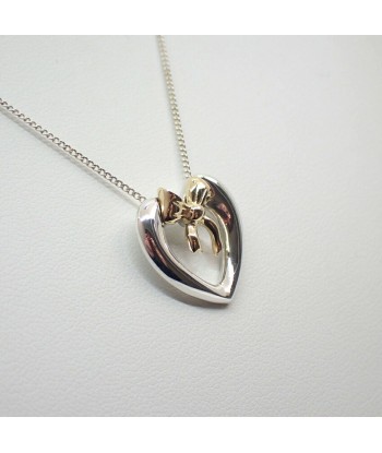 TIFFANY / Tiffany SV925 750 Heart Ribbon Pendant Necklace Venez acheter