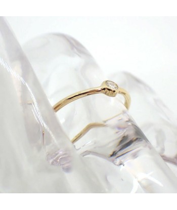 TIFFANY / Tiffany 750YG Wave Single Row Diamond Ring No. 10 Comparez et commandez 