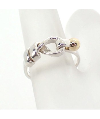 TIFFANY / Tiffany SV925 750 combination hook & eye ring No. 9 solde