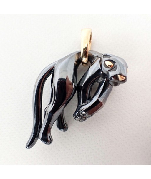 Cartier / 750YG Panther Silverium 800 Charm Pendant Top online