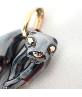 Cartier / 750YG Panther Silverium 800 Charm Pendant Top online