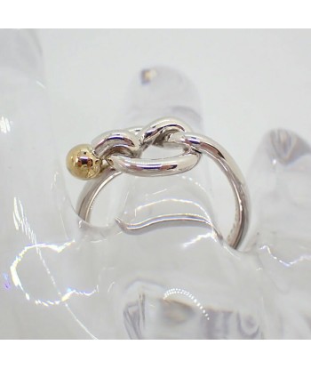 TIFFANY / Tiffany SV925 750 combination love knot ring No. 11.5 de la marque