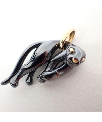 Cartier / 750YG Panther Silverium 800 Charm Pendant Top online