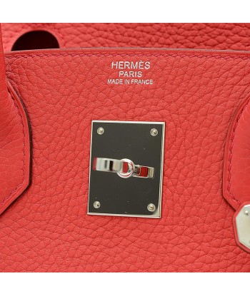 Hermes Birkin 30 Taurillon Clemence Leather Handbag Bougainvillier du meilleur 