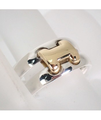 HERMES / Hermes SV925 K18YG Ring No. 11.5 online