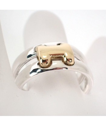 HERMES / Hermes SV925 K18YG Ring No. 11.5 online