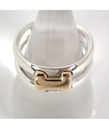 HERMES / Hermes SV925 K18YG Ring No. 11.5 online