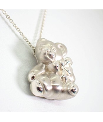 TIFFANY 925 Teddy Bear Pendant / Necklace l'évolution des habitudes 