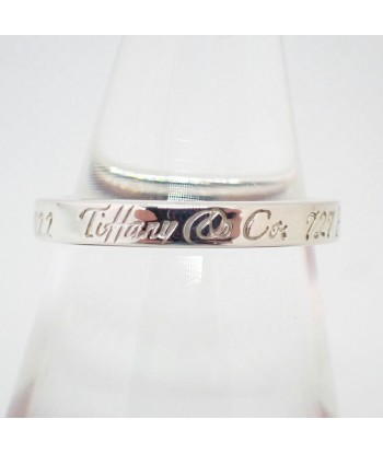 TIFFANY / Tiffany SV925 Notes Narrow Ring No. 10 chez Cornerstreet bien 