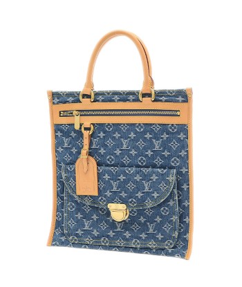 Louis Vuitton Monogram Denim HandbagTote Bag Blue 50-70% off 