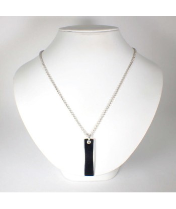 TIFFANY / Tiffany SV925 Rubber Bar Pendant Necklace acheter en ligne