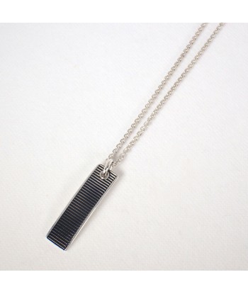 TIFFANY / Tiffany SV925 Rubber Bar Pendant Necklace acheter en ligne