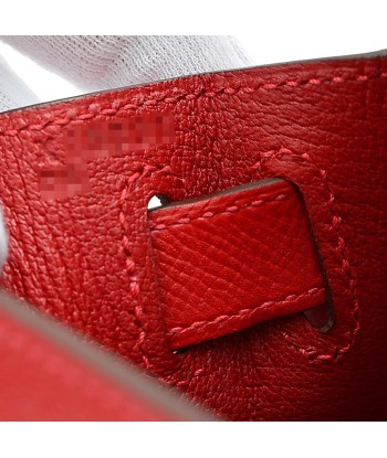 Hermes Kelly 28 Epsom Leather Handbag Shoulder Bag Rouge Casaque s'inspire de l'anatomie humaine