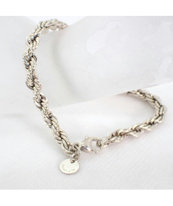 TIFFANY / Tiffany SV925 Twist Rope Bracelet livraison et retour toujours gratuits