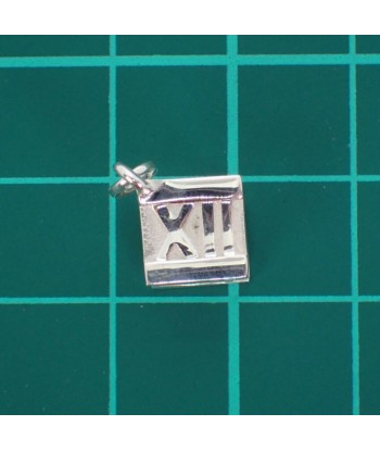 TIFFANY / Tiffany SV925 Atlas Cube Cadena Charm Pendant Top Faites des économies