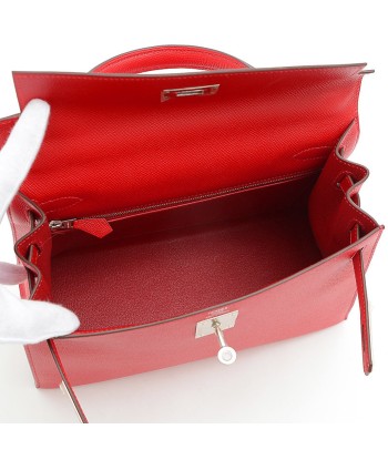 Hermes Kelly 28 Epsom Leather Handbag Shoulder Bag Rouge Casaque s'inspire de l'anatomie humaine