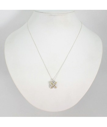 TIFFANY / Tiffany SV925 750 Signature Cross Pendant Necklace online