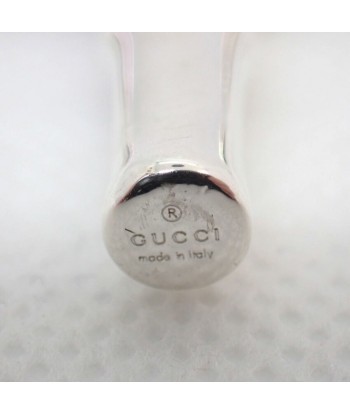 GUCCI / Gucci SV925 Bamboo Cross Pendant Top une grave pollution 