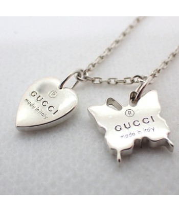 GUCCI / Gucci SV925 Papillon Heart Pendant Necklace Découvrez la collection