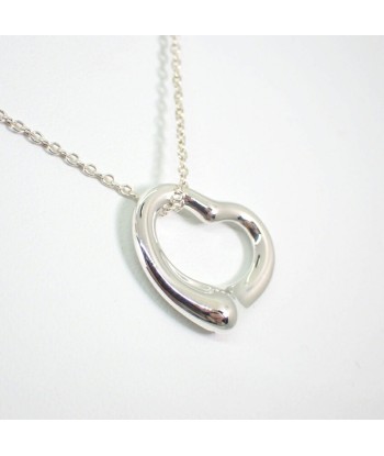 TIFFANY / Tiffany SV925 Open Heart Pendant Necklace destockage