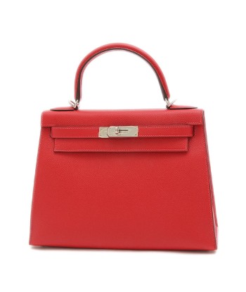 Hermes Kelly 28 Epsom Leather Handbag Shoulder Bag Rouge Casaque s'inspire de l'anatomie humaine