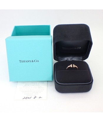 TIFFANY / Tiffany 750PG T wire diamond ring No. 10.5 l'achat 