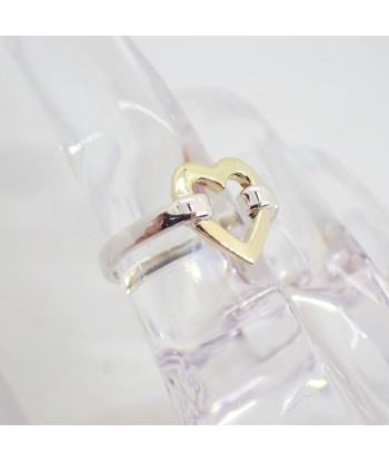 TIFFANY / Tiffany SV925 750 Combination Heart Ring No. 9 vente chaude votre 