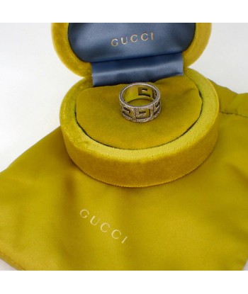 GUCCI / Gucci Ag925 Square G Ring No. 17.5 l'évolution des habitudes 