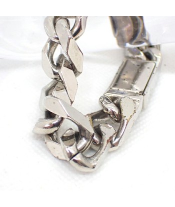 LOUIS VUITTON M62486 Monogram Silver Chain Bracelet s'inspire de l'anatomie humaine