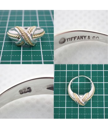 TIFFANY / Tiffany SV925 750 combination signature ring No. 12 le concept de la Pate a emporter 