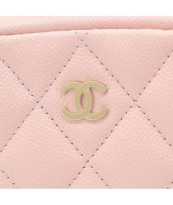 Chanel Caviar Leather Pouch Pink plus qu'un jeu 