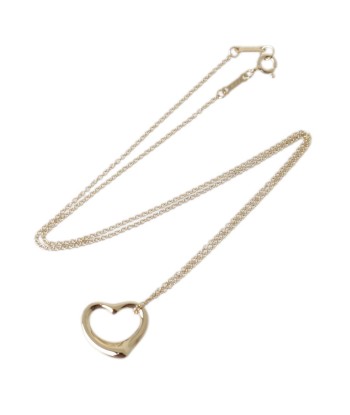 Tiffany & Co. / Open Heart Pendant Necklace K18 750 Gold 41cm 3.4g Voir les baskets