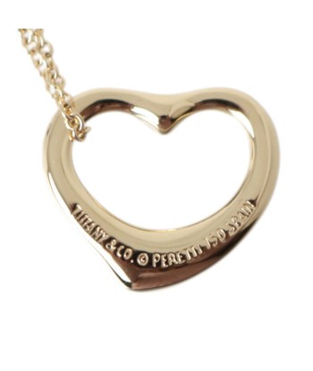 Tiffany & Co. / Open Heart Pendant Necklace K18 750 Gold 41cm 3.4g Voir les baskets