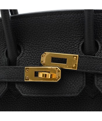 Hermes Birkin 25 Womens Togo Leather Handbag Black Découvrez la collection