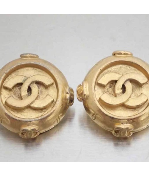 Chanel CHANEL Earrings Coco Mark Gold Womens pas cheres