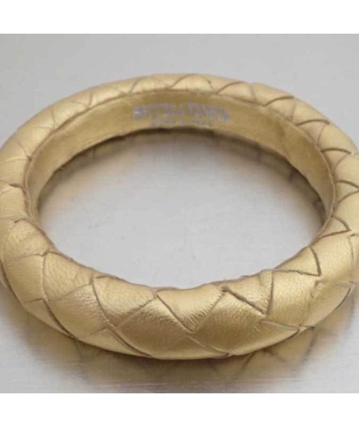 Bottega Veneta Bangle Intrecciato Gold Leather Bracelet Breath Ladies de l' environnement