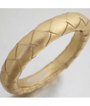 Bottega Veneta Bangle Intrecciato Gold Leather Bracelet Breath Ladies de l' environnement