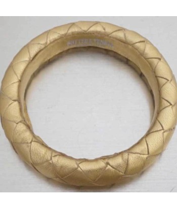 Bottega Veneta Bangle Intrecciato Gold Leather Bracelet Breath Ladies de l' environnement