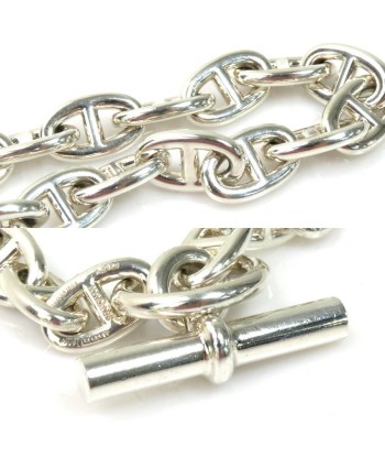 Hermes Bracelet Shane Dunkle MM 16 Silver Ag925 Men de l' environnement