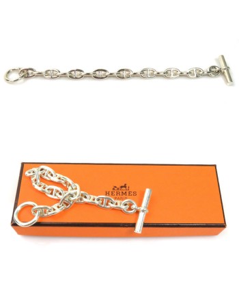 Hermes Bracelet Shane Dunkle MM 16 Silver Ag925 Men de l' environnement