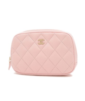 Chanel Caviar Leather Pouch Pink plus qu'un jeu 