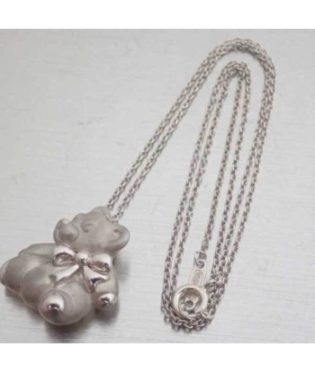 Tiffany & Co. Necklace Bear Silver SV925 Pendant Chain Ladies sélection de produits