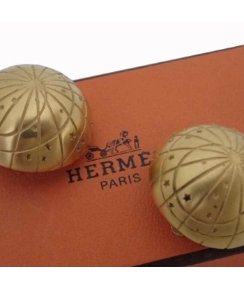 Hermes Earrings BIJOUTERIE FANTAISE Gold Round Ladies Toutes les collections ici