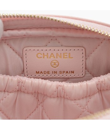 Chanel Caviar Leather Pouch Pink plus qu'un jeu 