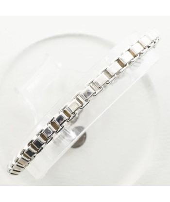 Tiffany Venetian Silver Bracelet Bag Gross Weight Approx. 16.1g 18cm Jewelry Véritable concentré