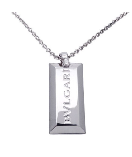 Bvlgari White Gold (18K) Diamond MenWomen Necklace (White Gold) sélection de produits