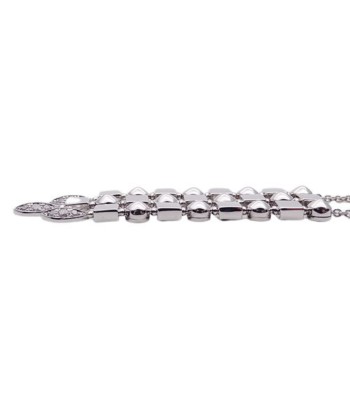 Bvlgari White Gold (18K) Diamond Womens Necklace (White Gold) Fin de série