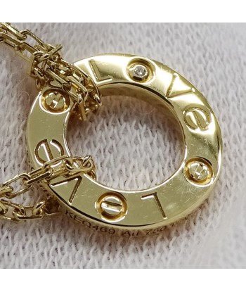 Cartier Love Yellow Gold (18K) Diamond Charm Bracelet Yellow Gold basket pas cher