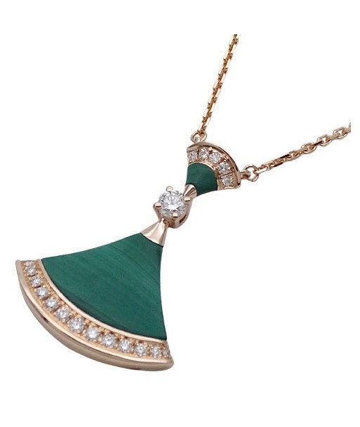 Bvlgari Diva Dream Malachite Diva Dream Pendant No StoneDiamond Womens Pendant (Green) En savoir plus